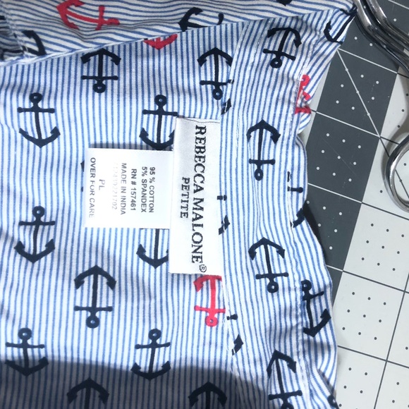 Nautical short sleeve top - Picture 3 of 3